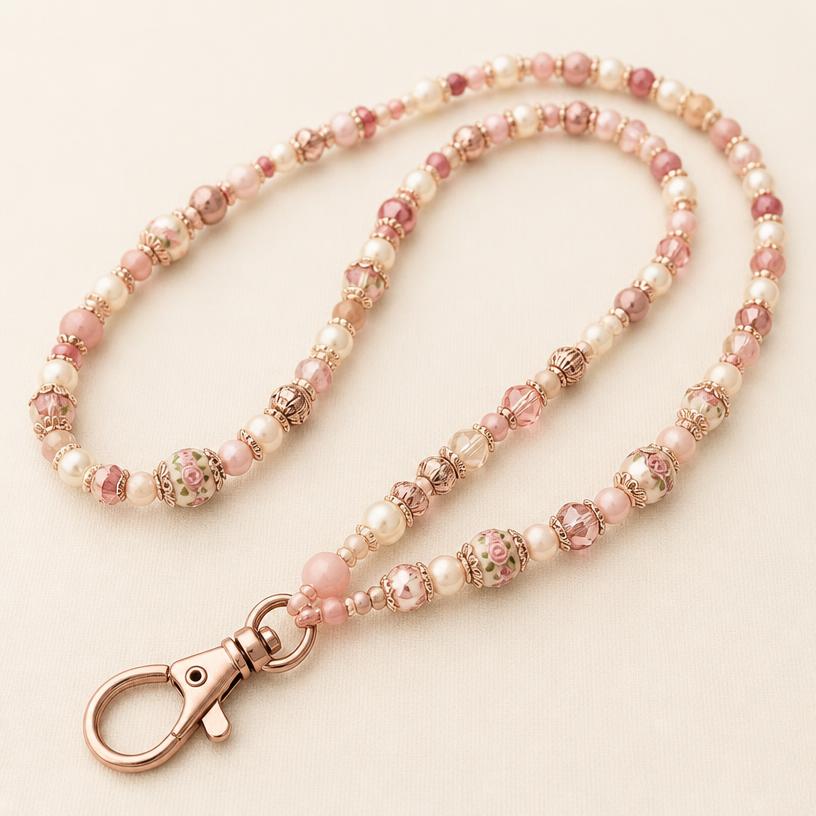 Rose Garden Lanyard